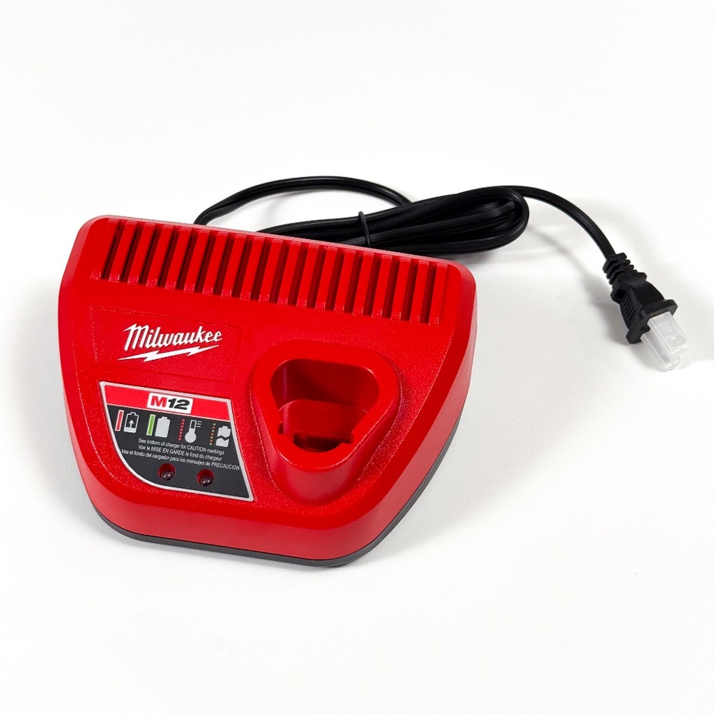 Genuine Milwaukee M12 Battery Charger – Model 48-59-2401 – 12V Lithium-Ion 🔋